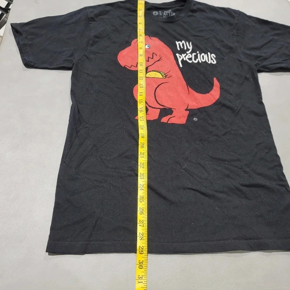 Men’s Black Matter by Goody Two Sleeves My Precious UNSTOPPABLE Shirt L Dinosaur - Picture 4 of 5